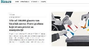 Oko 100.000 glasa od kuće